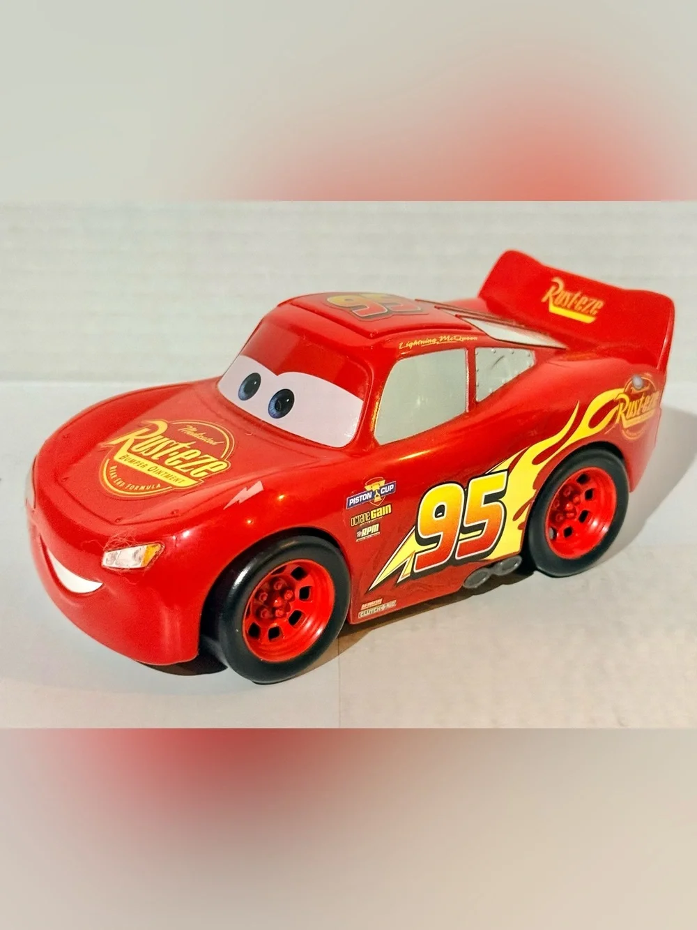 Disney Pixar Cars Lightning McQueen Track Talkers Toy Car ⭐️Pre-Used Good⭐️